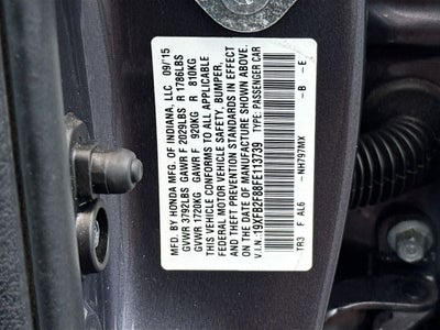 2015 Honda Civic EX