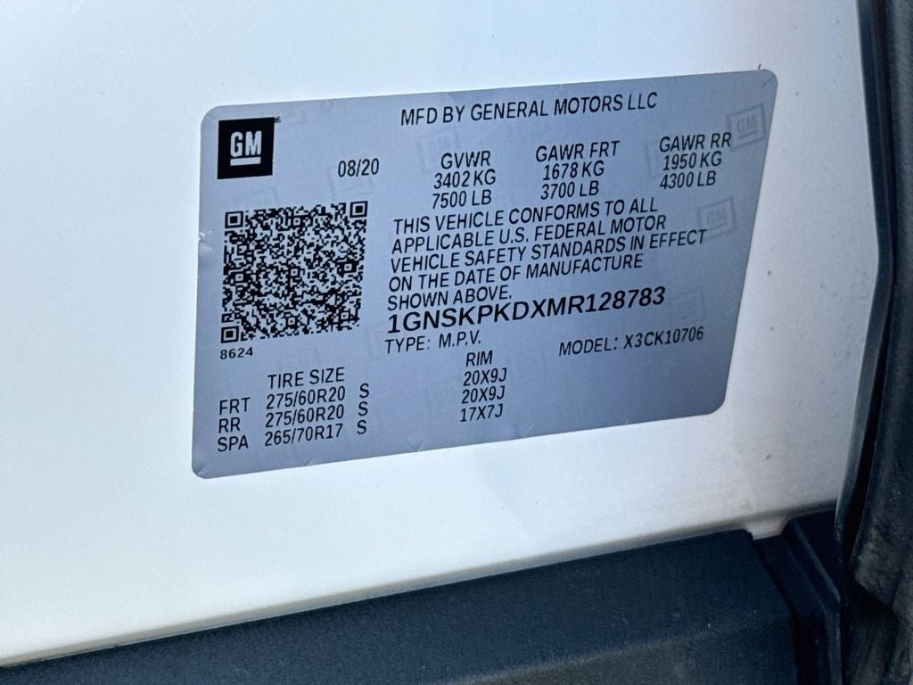 2021 Chevrolet Tahoe Z71