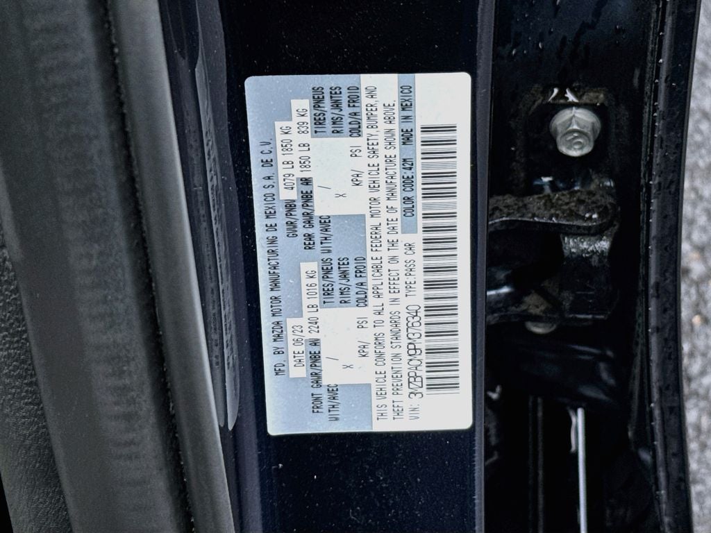 2023 Mazda Mazda3 2.5 S Preferred Package