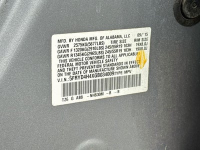 2016 Acura MDX 3.5L