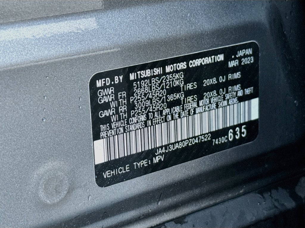 2023 Mitsubishi Outlander SE Black Edition