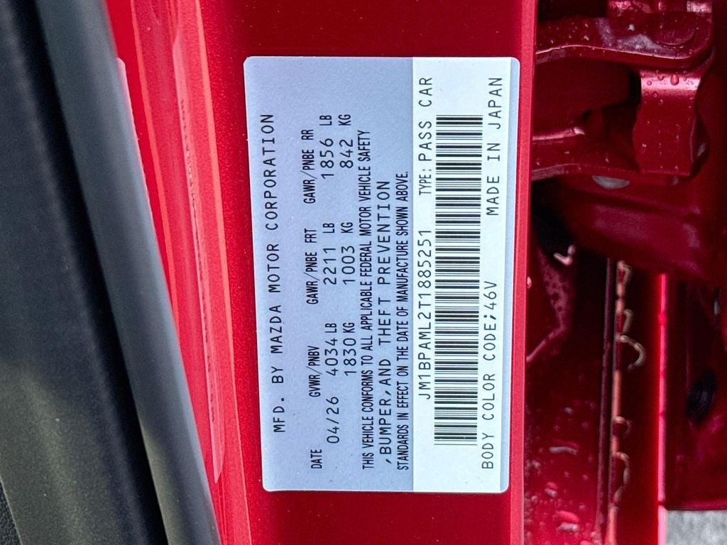 2026 Mazda Mazda3 Hatchback 2.5 S Premium