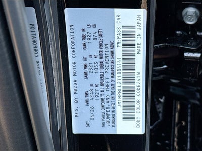 2026 Mazda Mazda3 Hatchback 2.5 S Carbon Edition AWD