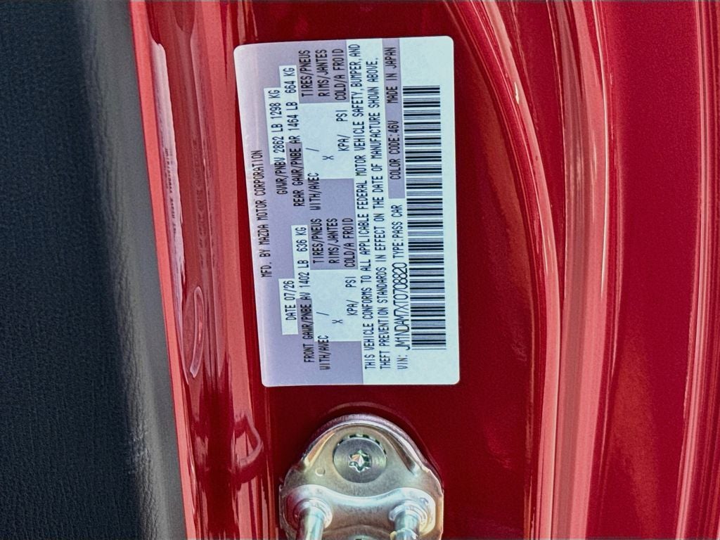 2026 Mazda Mazda MX-5 Miata RF Grand Touring