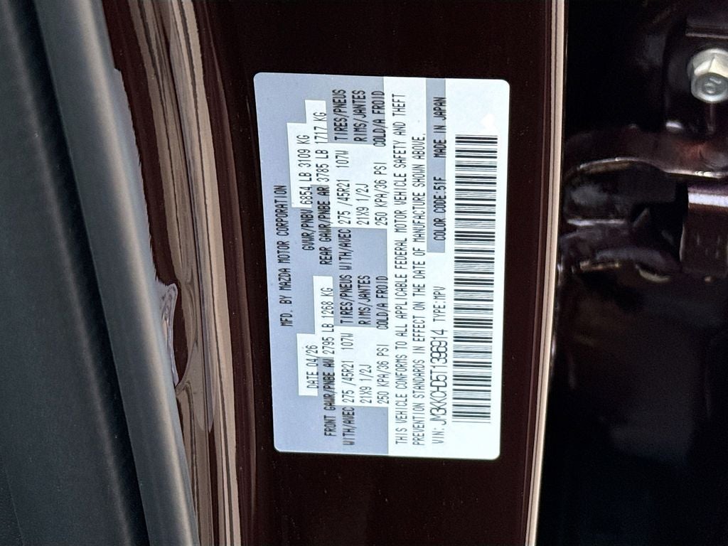 2026 Mazda Mazda CX-90 3.3 Turbo Premium Sport AWD