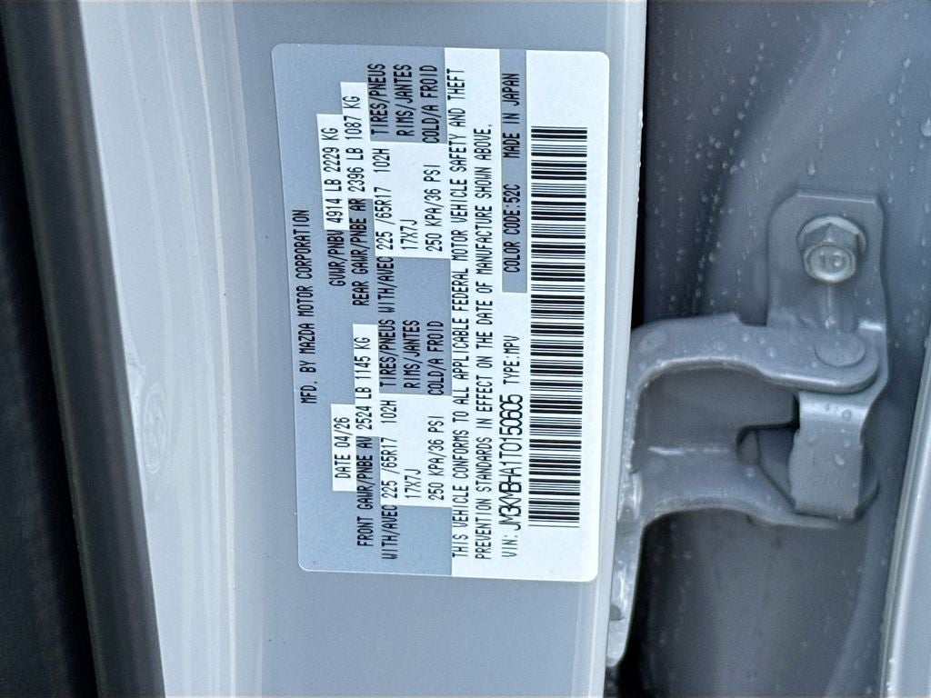 2026 Mazda Mazda CX-5 2.5 S Select AWD