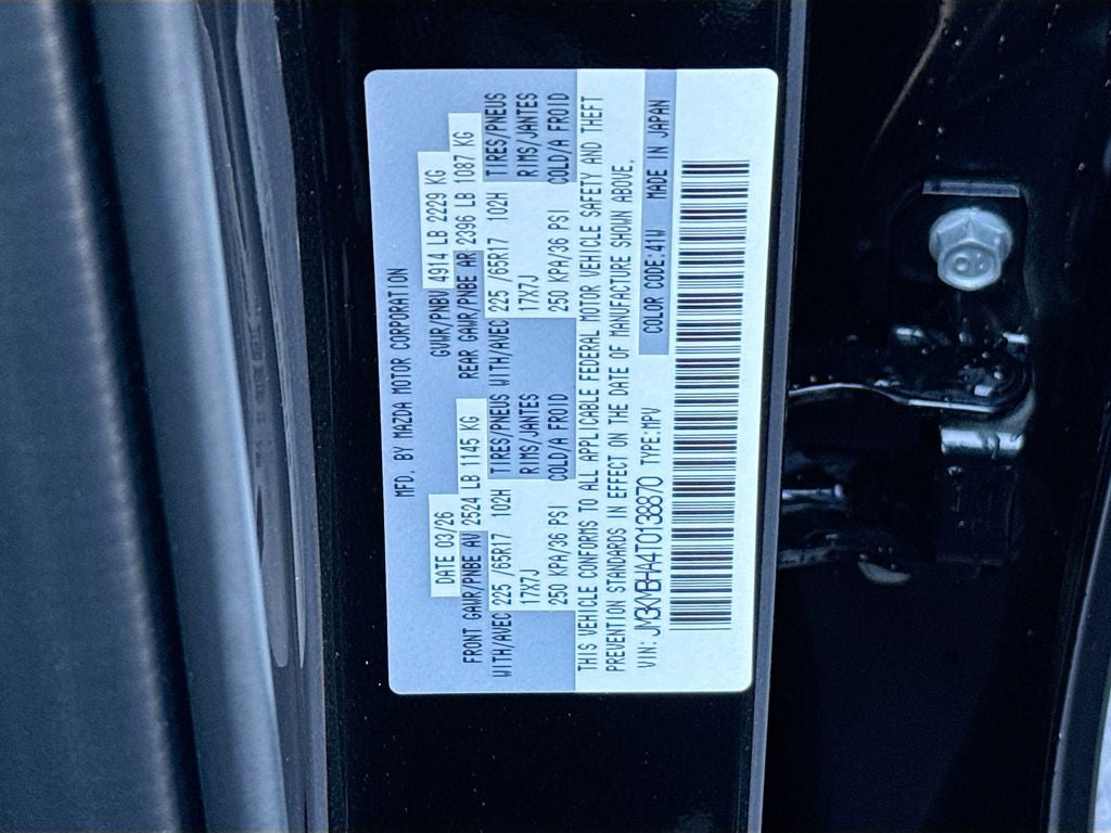 2026 Mazda Mazda CX-5 2.5 S Select AWD