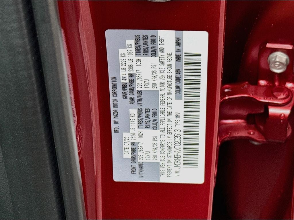 2026 Mazda Mazda CX-5 2.5 S Select AWD