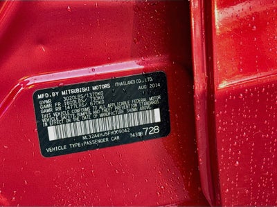 2015 Mitsubishi Mirage ES