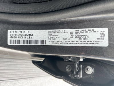 2022 RAM 1500 TRX