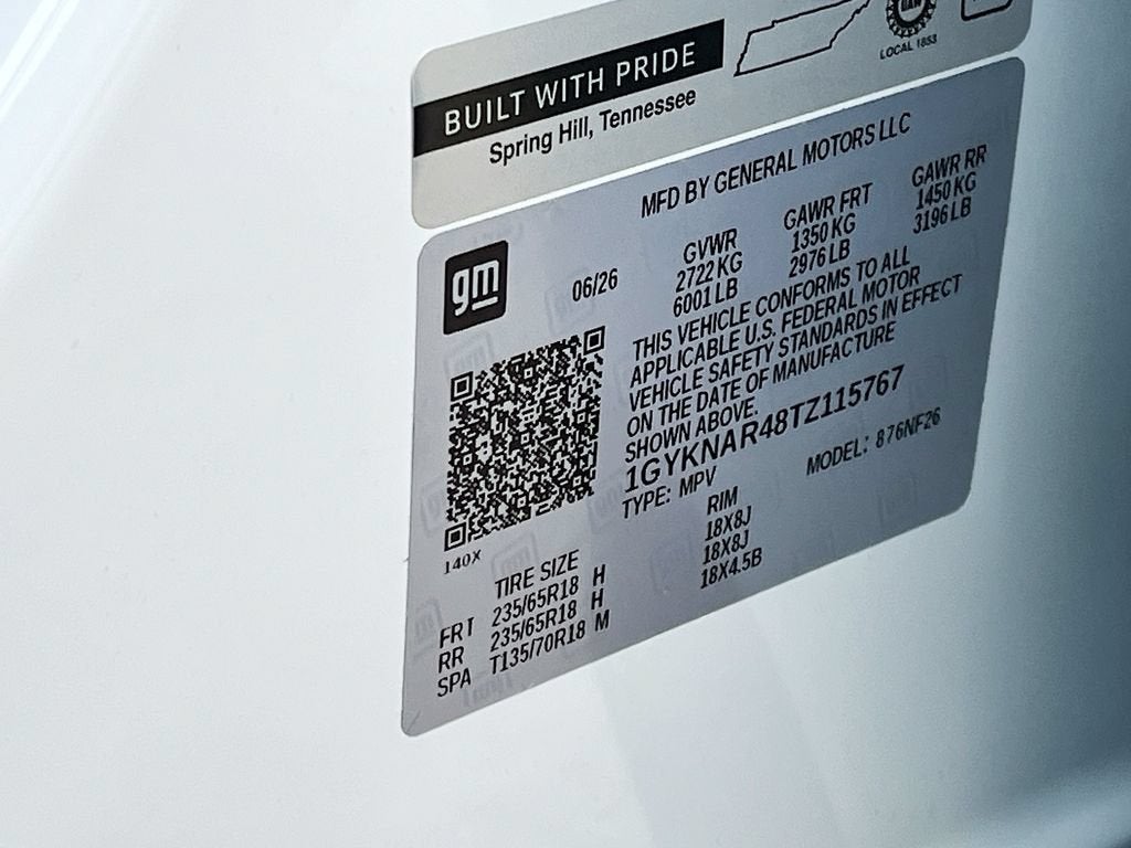 2026 Cadillac XT5 Luxury