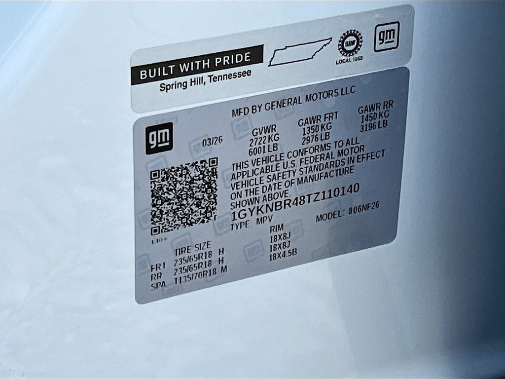 2026 Cadillac XT5 Luxury