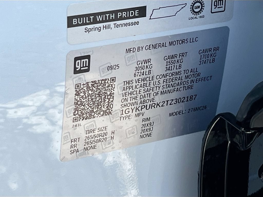 2026 Cadillac LYRIQ Sport