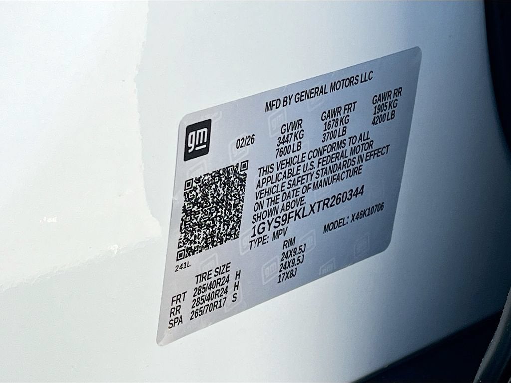 2026 Cadillac Escalade Sport