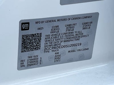 2025 Chevrolet Silverado 1500 RST
