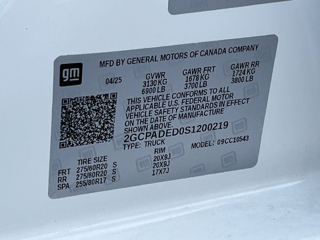 2025 Chevrolet Silverado 1500 RST