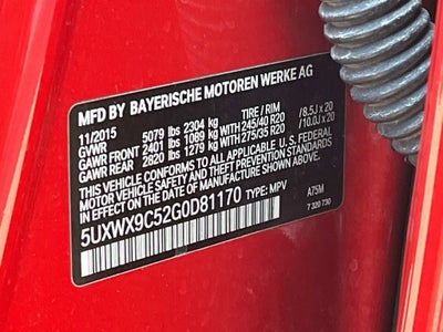 2016 BMW X3 xDrive28i