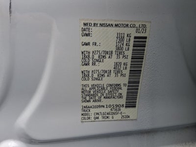 2023 Nissan Titan PRO-4X