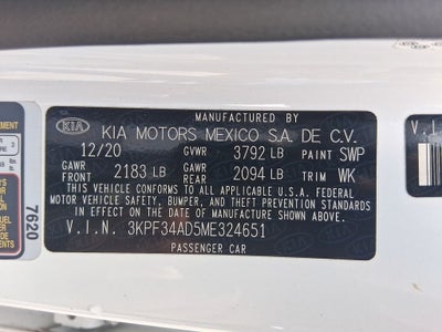 2021 Kia Forte GT-Line