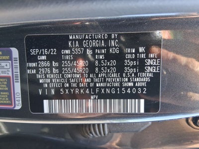 2022 Kia Sorento SX