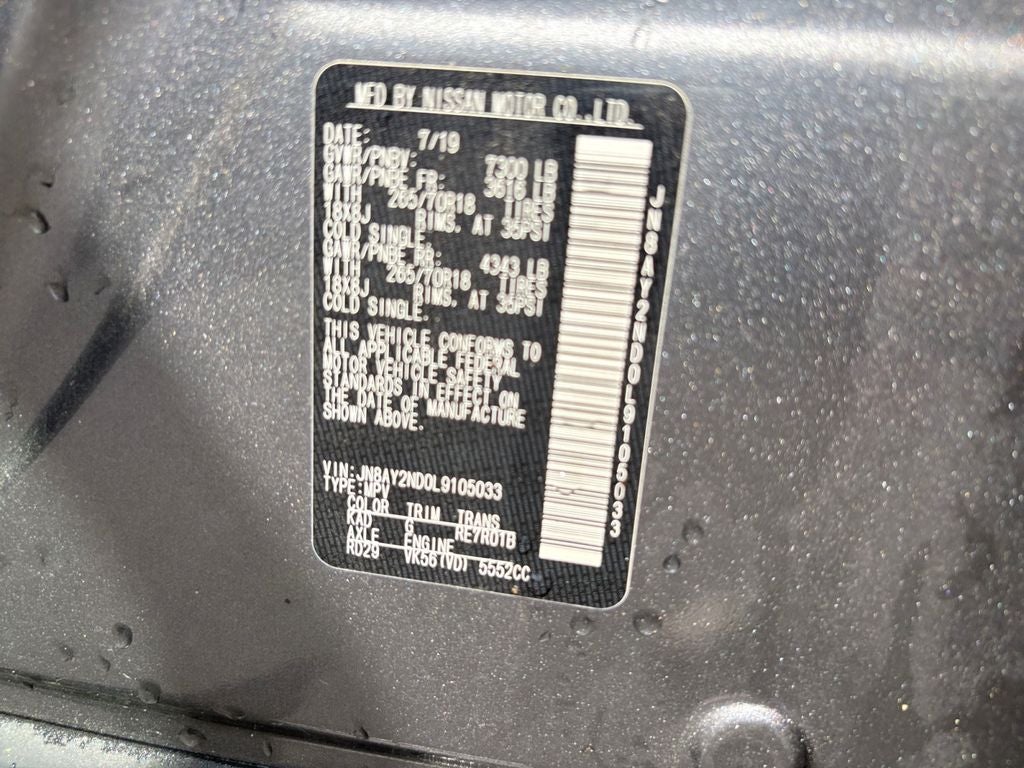 2020 Nissan Armada SV