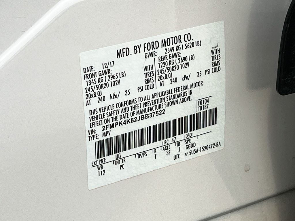 2018 Ford Edge Titanium