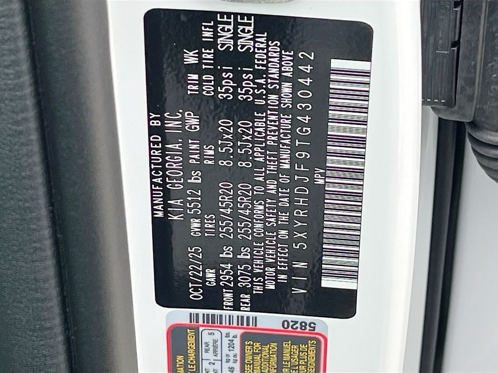 2026 Kia Sorento EX