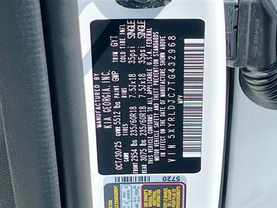 2026 Kia Sorento S