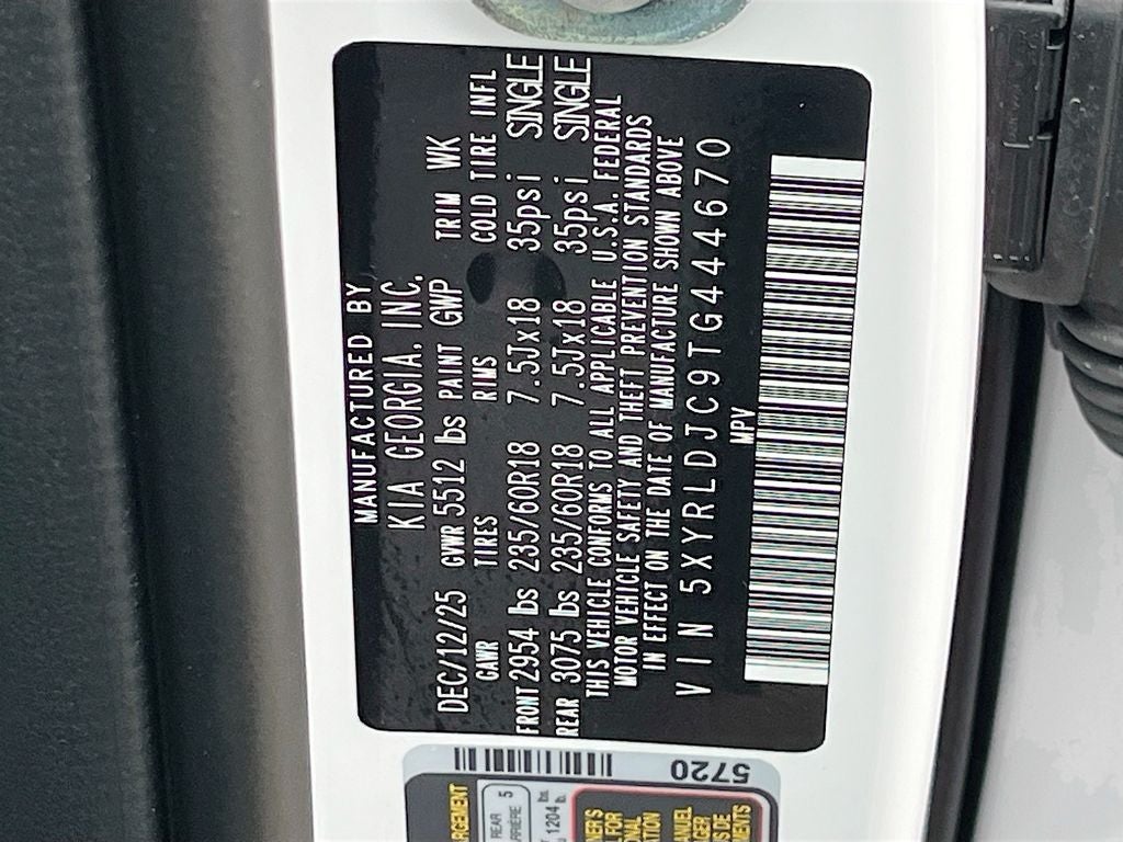 2026 Kia Sorento S