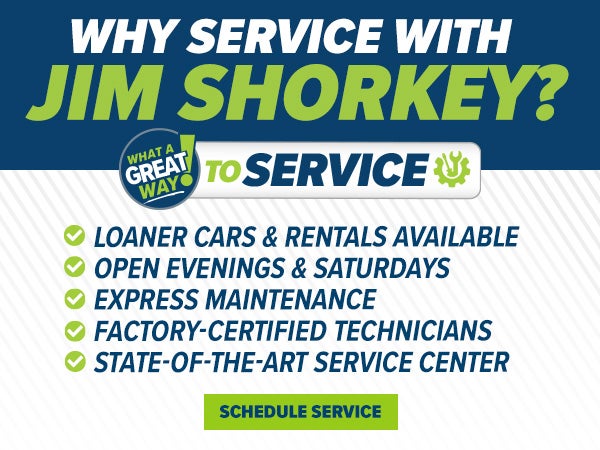 Why Service With Jim Shorkey?